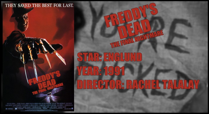 Freddy's Dead: The Final Nightmare (New Line, 1991). Rolled, Very